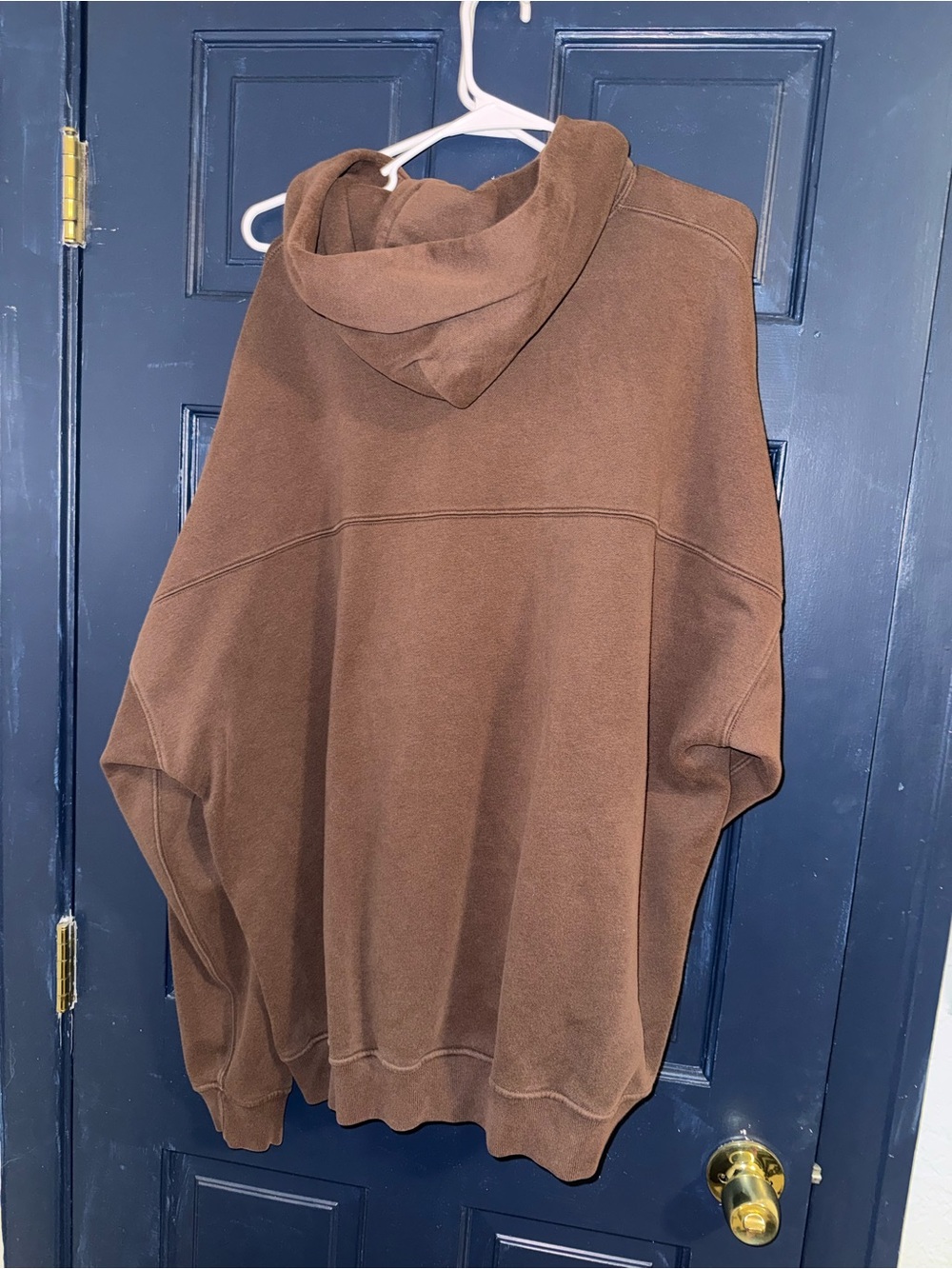 Abercrombie & Fitch Chestnut Brown Pullover Hoodie - Picture 2 of 3
